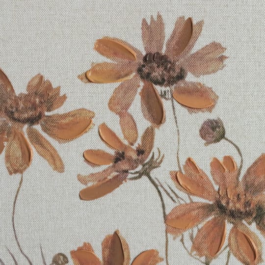 16" x 24" Rust Blossoms Wall Décor by Ashland®